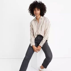 Madewell Sunday Shirt in Claxton Stripe